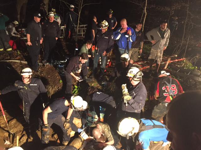 Mud Rescue - W. Brandywine - 04/16
